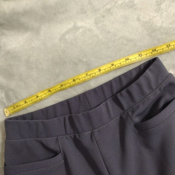Women's Pull On Pants Casual Petite Sz SP Gray Stretch Pockets Anthony Women's - Picture 8 of 12